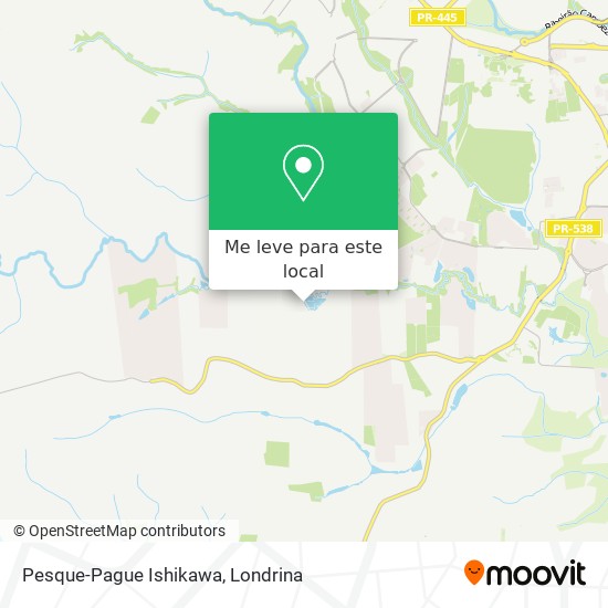 Pesque-Pague Ishikawa mapa