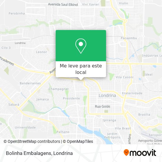 Bolinha Embalagens mapa