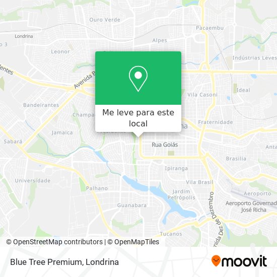 Blue Tree Premium mapa