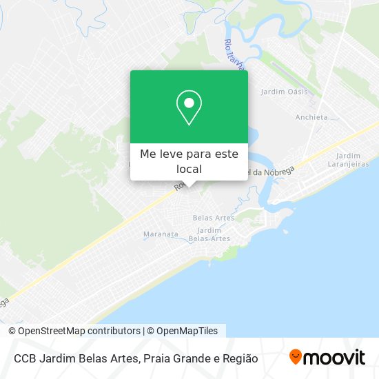 CCB Jardim Belas Artes mapa