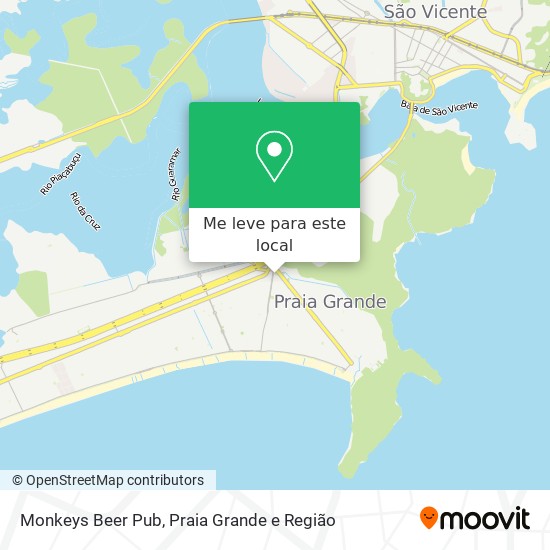 Monkeys Beer Pub mapa