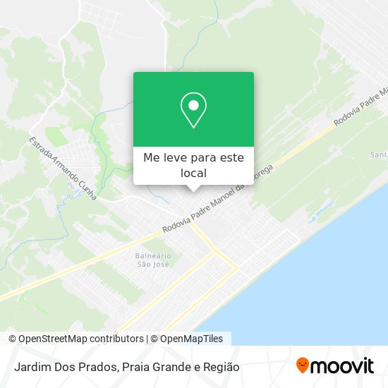 Jardim Dos Prados mapa