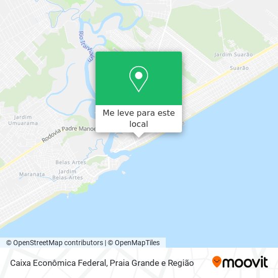 Caixa Econômica Federal mapa