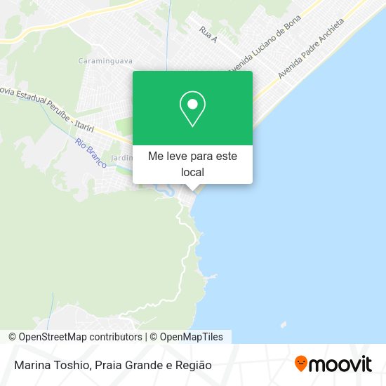 Marina Toshio mapa