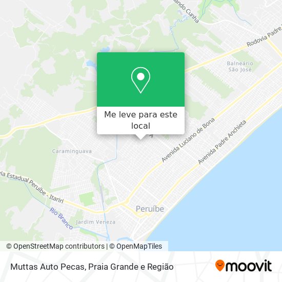 Muttas Auto Pecas mapa