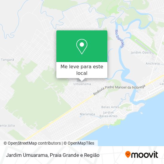 Jardim Umuarama mapa