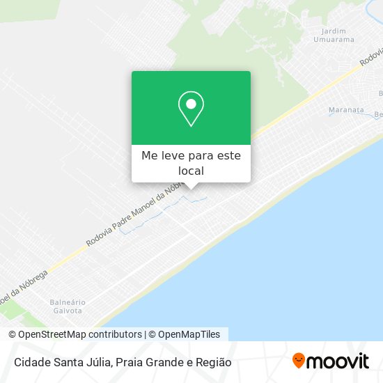 Cidade Santa Júlia mapa