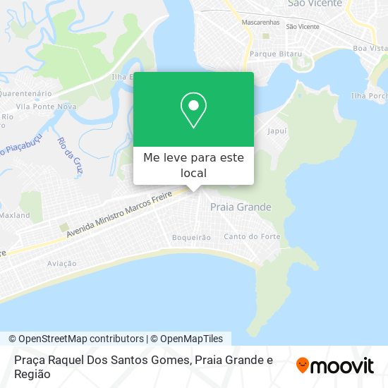 Praça Raquel Dos Santos Gomes mapa