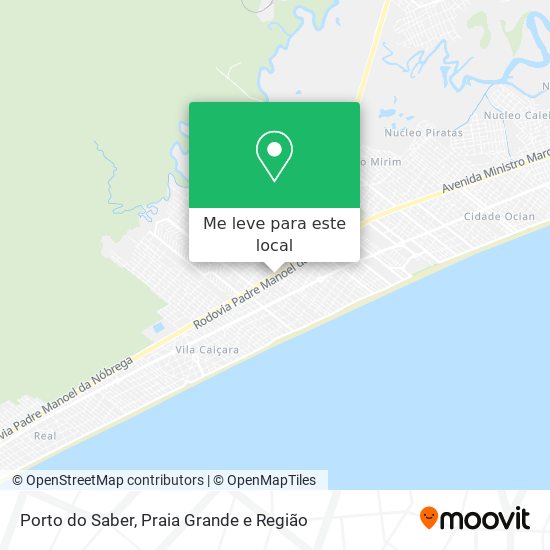 Porto do Saber mapa
