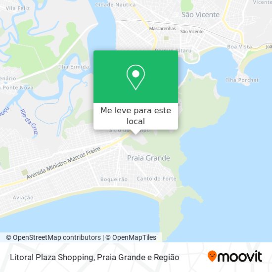 Litoral Plaza Shopping mapa