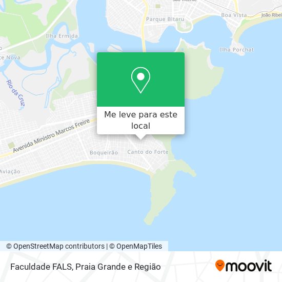 Faculdade FALS mapa