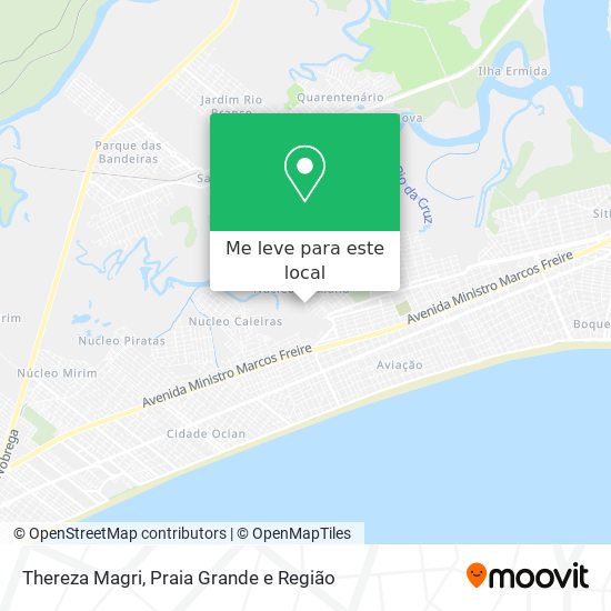 Thereza Magri mapa