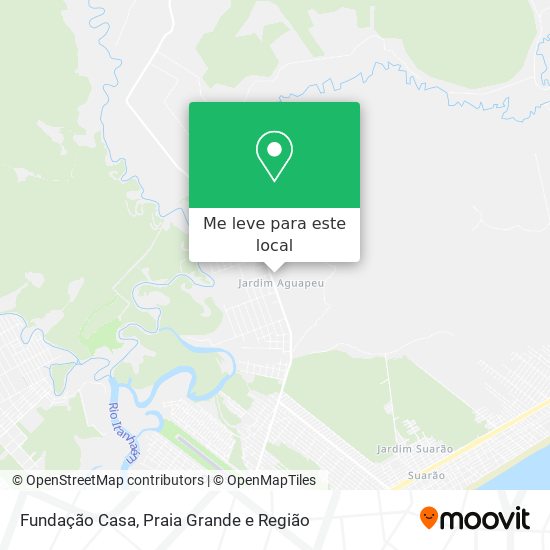 Fundação Casa mapa