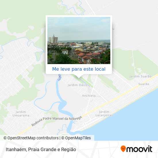 Itanhaém mapa
