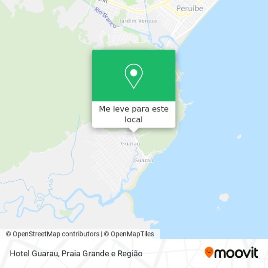 Hotel Guarau mapa