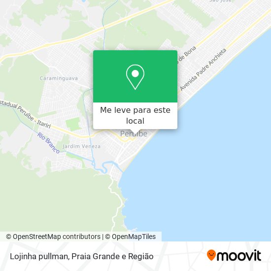 Lojinha pullman mapa