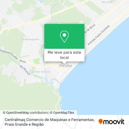 Centralmaq Comercio de Maquinas e Ferramentas mapa