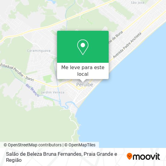 Salão de Beleza Bruna Fernandes mapa