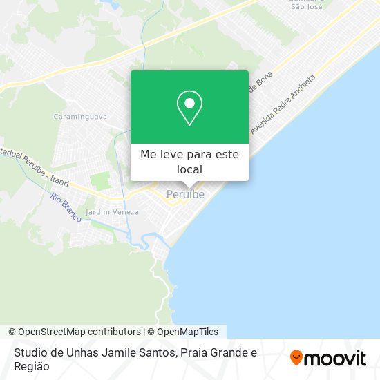 Studio de Unhas Jamile Santos mapa