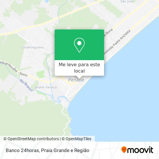 Banco 24horas mapa