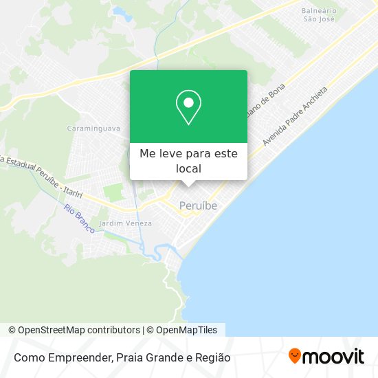 Como Empreender mapa