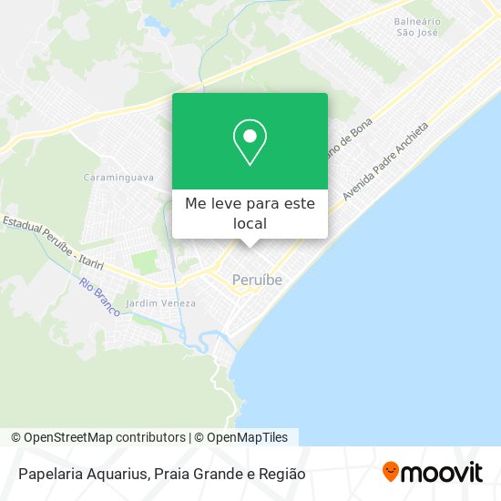 Papelaria Aquarius mapa