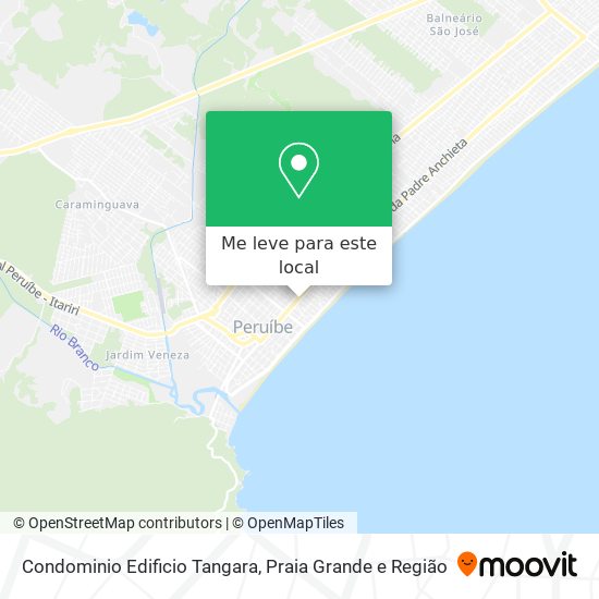 Condominio Edificio Tangara mapa