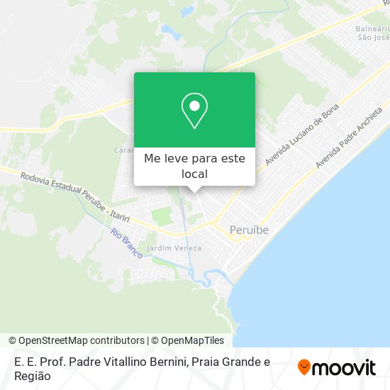 E. E. Prof. Padre Vitallino Bernini mapa