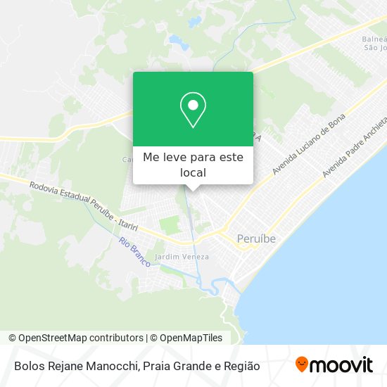 Bolos Rejane Manocchi mapa