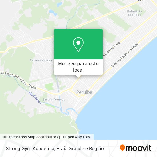 Strong Gym Academia mapa
