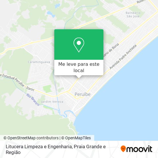 Litucera Limpeza e Engenharia mapa