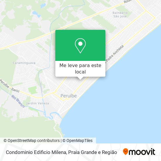 Condominio Edificio Milena mapa