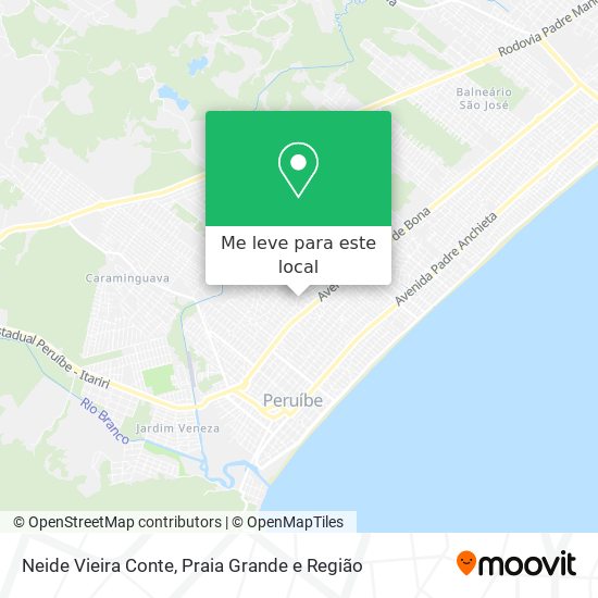 Neide Vieira Conte mapa