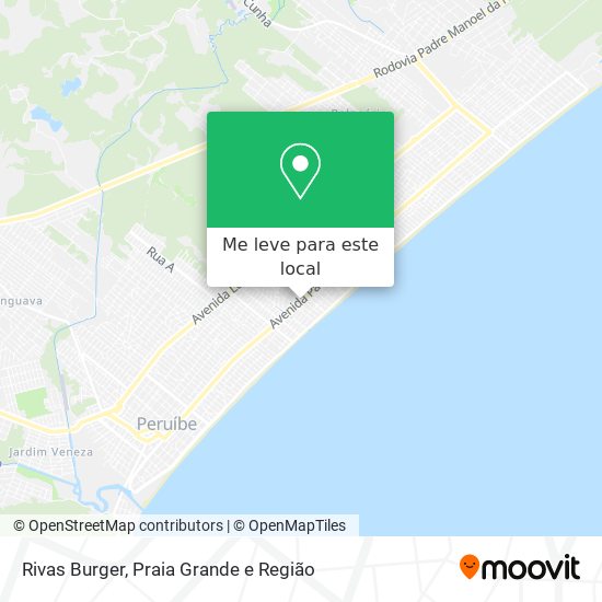 Rivas Burger mapa