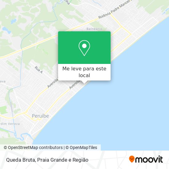 Queda Bruta mapa