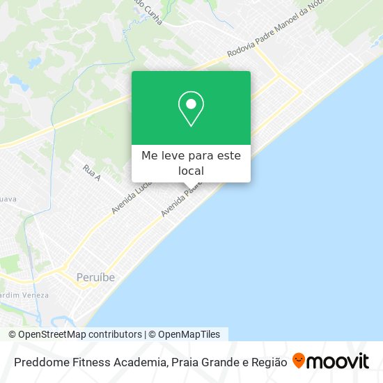 Preddome Fitness Academia mapa