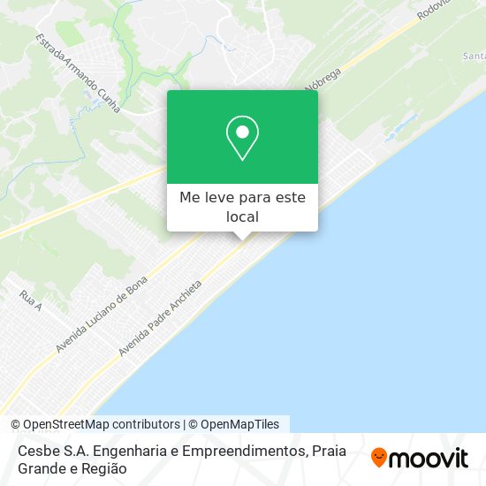 Cesbe S.A. Engenharia e Empreendimentos mapa