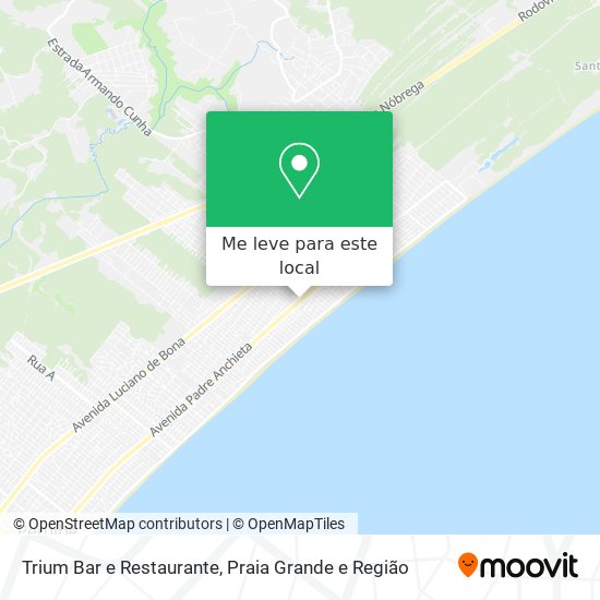 Trium Bar e Restaurante mapa