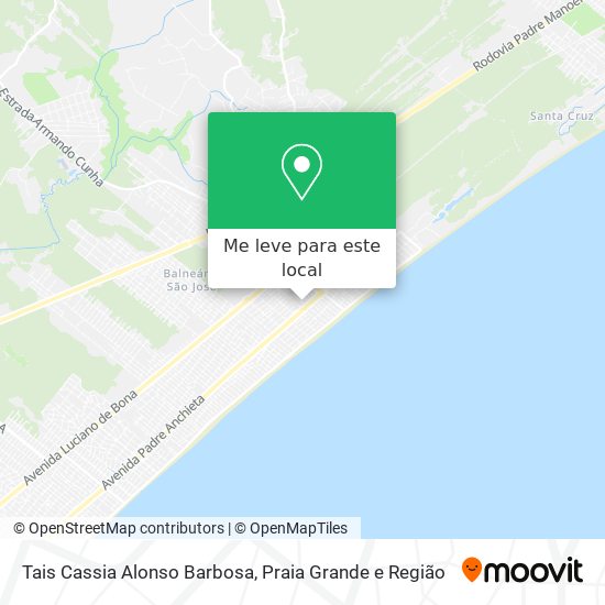 Tais Cassia Alonso Barbosa mapa
