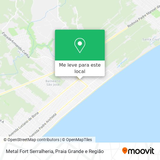 Metal Fort Serralheria mapa