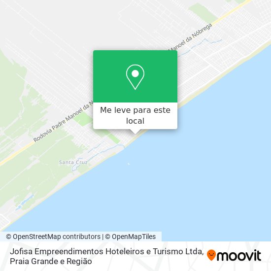 Jofisa Empreendimentos Hoteleiros e Turismo Ltda mapa
