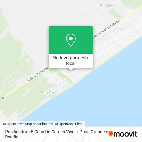 Panificadora E Casa De Carnes Viva Ii mapa