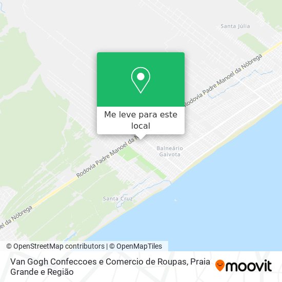 Van Gogh Confeccoes e Comercio de Roupas mapa