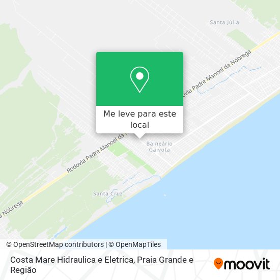 Costa Mare Hidraulica e Eletrica mapa