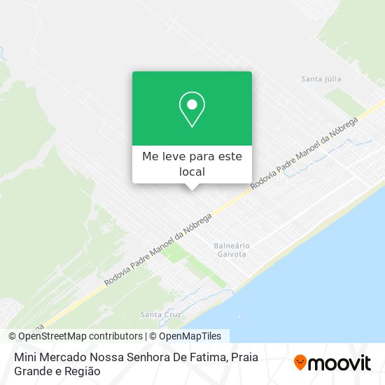 Mini Mercado Nossa Senhora De Fatima mapa