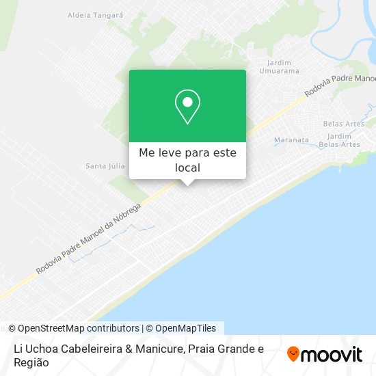 Li Uchoa Cabeleireira & Manicure mapa