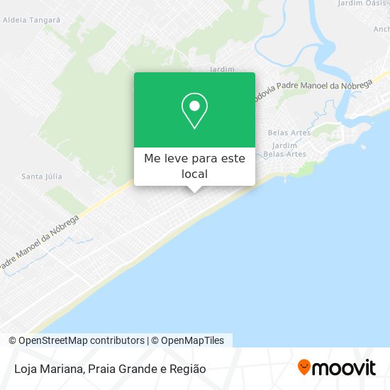 Loja Mariana mapa