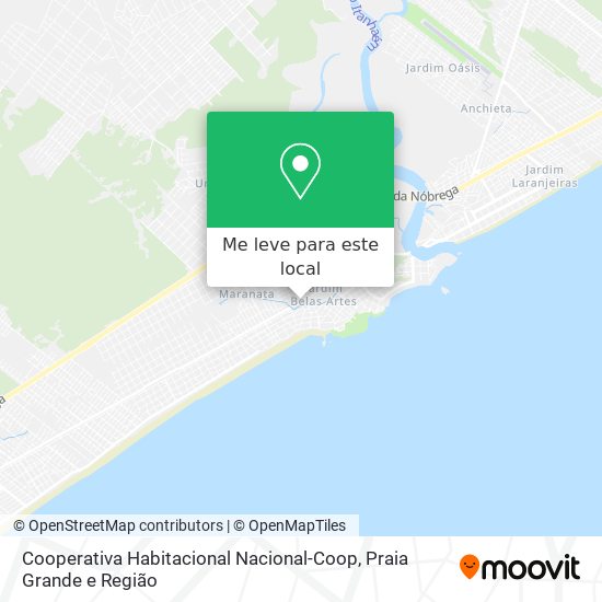 Cooperativa Habitacional Nacional-Coop mapa