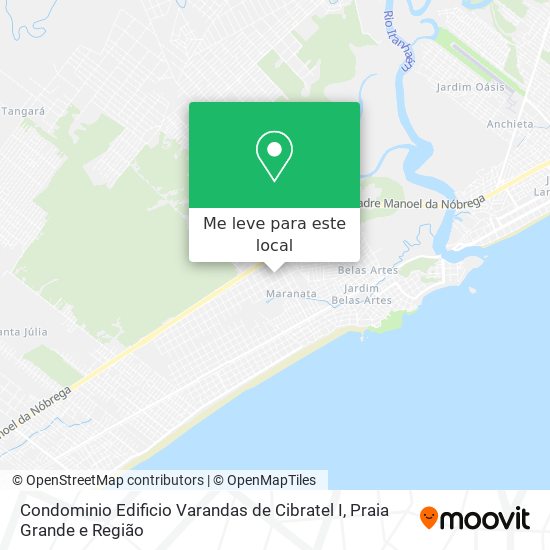 Condominio Edificio Varandas de Cibratel I mapa
