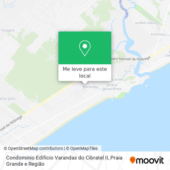 Condomínio Edifício Varandas do Cibratel II mapa